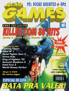 Capa de Ação Games nº 108