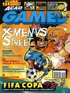 Capa de Ação Games nº 124