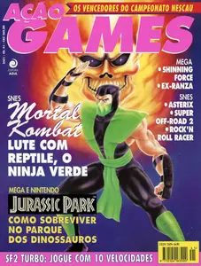 Capa de Ação Games nº 41