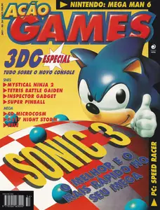 Capa de Ação Games nº 54