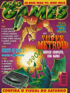 Capa de Ação Games nº 58