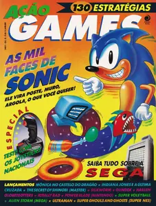 Capa de Ação Games nº 8