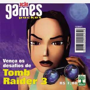 Capa de Ação Games Pocket - Tomb Raider 3