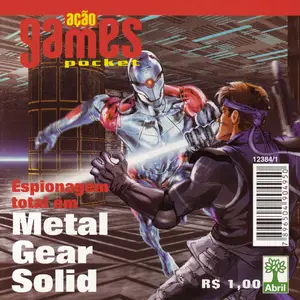 Capa de Ação Games Pocket - Metal Gear Solid