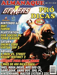 Capa de Almanaque Gamers Pró Dicas nº 01