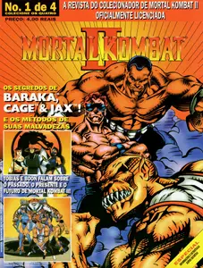 Capa de Guia Oficial Mortal Kombat II nº 01