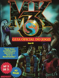 Capa de Guia Oficial Mortal Kombat 3 nº 03
