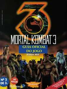 Capa de Guia Oficial Mortal Kombat 3 nº 02