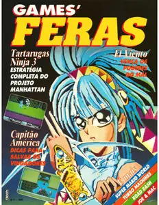 Capa de Games' Feras nº 02 (Ed. Bloch)