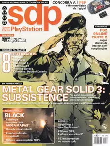 Capa de SDP – Super Dicas Playstation nº 33