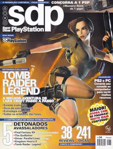 Capa de SDP – Super Dicas Playstation nº 34
