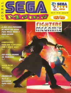 Capa de Jornal SEGA Mania nº 22